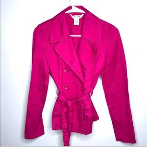 ARIZONA JEAN COMPANY Pink Long sleeve jacket blazer